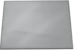 Skrivunderlägg Durable med skyddsflik, grå, 65x52 cm