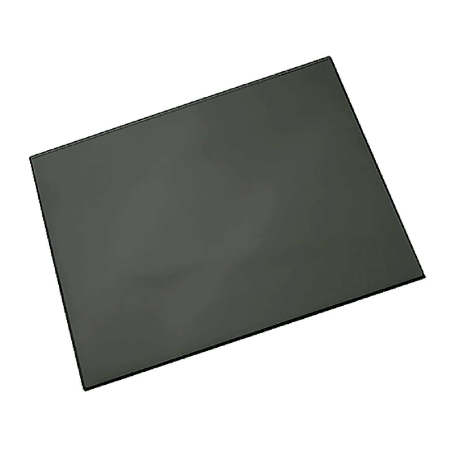 Skrivunderlägg Durable PVC, svart, 65x52 cm, genomskinlig yta