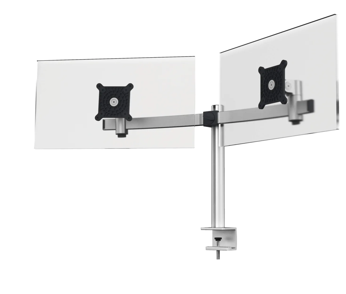 Skärmhållare Durable PRO, 2 skärmar, bordsfäste
