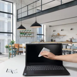 Skärmrengöring Durable Screenclean Våt och Torrduk, 10 set