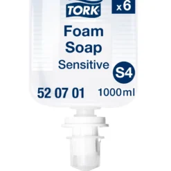 Skumtvål Tork S4 Extra Mild, parfymfri, ECARF-certifierad, 1L