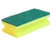 Skursvamp Hygienteknik Gul/Grön, 140x70 mm, 25% abrasiv