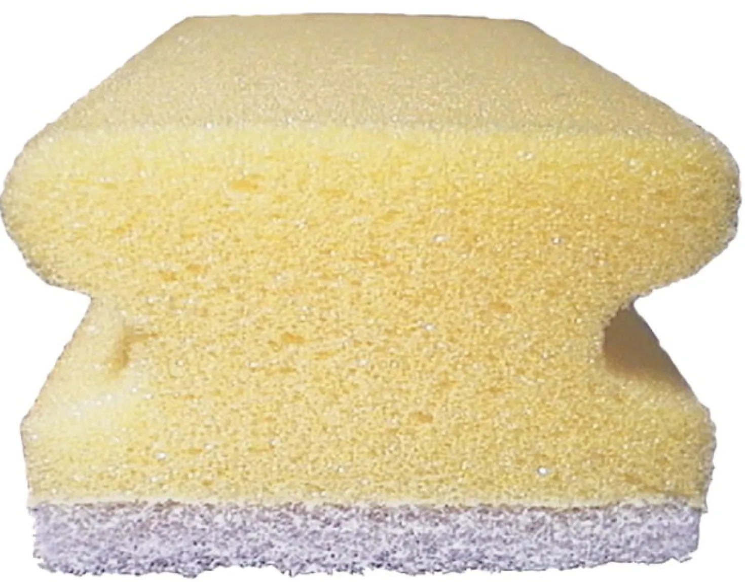 Skursvamp Hygienteknik Gul/Vit, 140x70 mm, styckvis