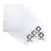 Skyltinstick Durable CRYSTAL SIGN Refill 105x105 mm, frostad