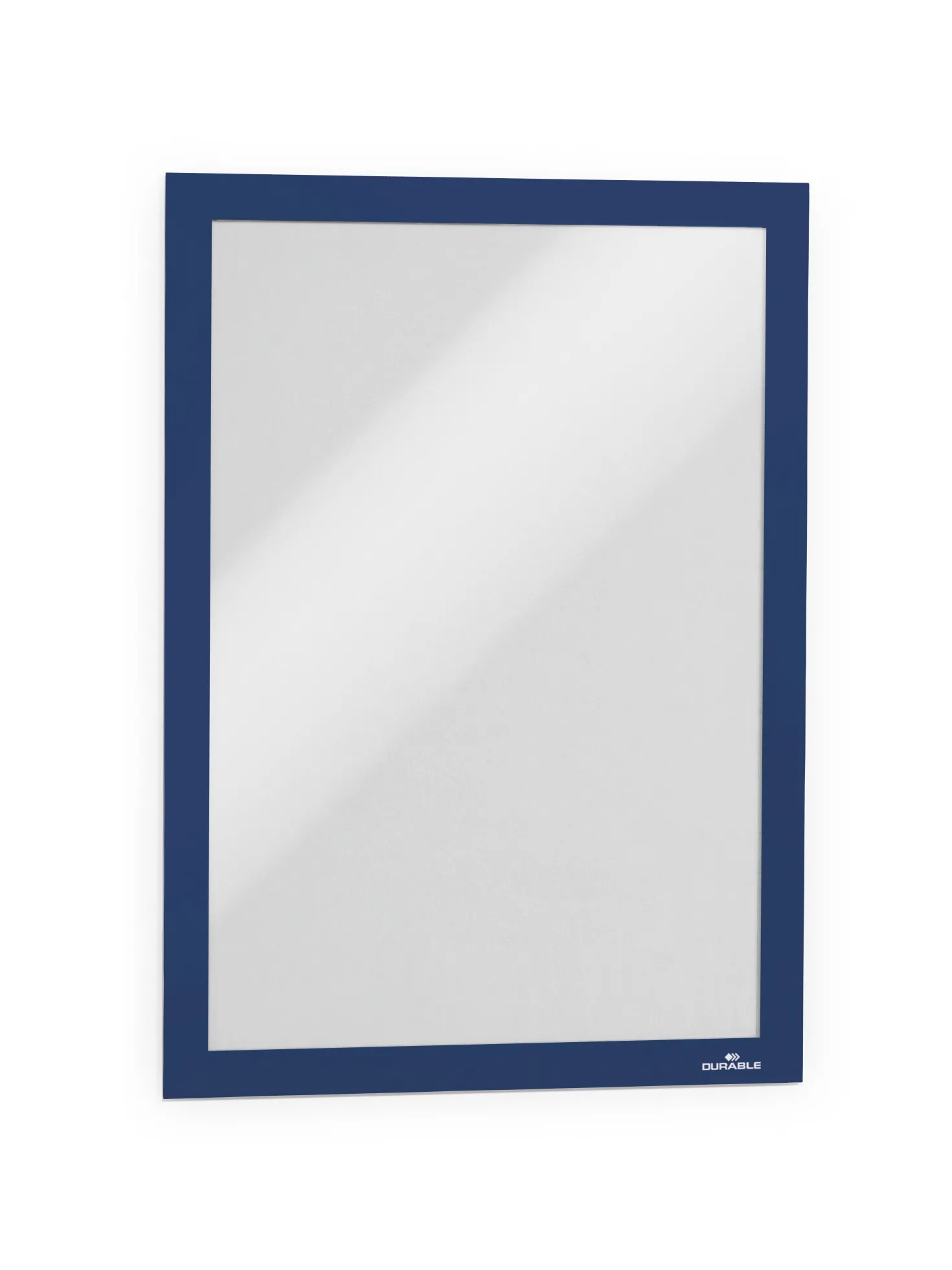 Skyltram Durable Duraframe A4 Magnetisk, blå, 2 st