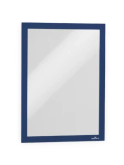 Skyltram Durable Duraframe A4 Magnetisk, blå, 2 st