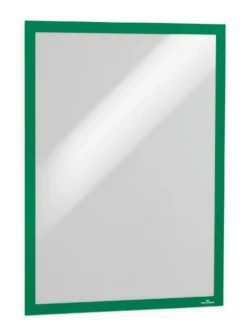 Skyltram Durable Duraframe A3, självhäftande, grön, 2 st