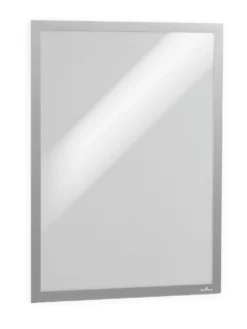 Skyltram Durable Duraframe Poster A2, dubbelsidig, silver