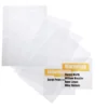 Skyltrefill Durable CRYSTAL SIGN 148x148mm, frostad, 20 instick
