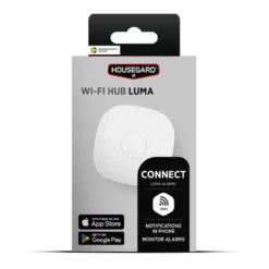 Smart Hub Housegard Luma, för brandvarnare, Wi-Fi, vit
