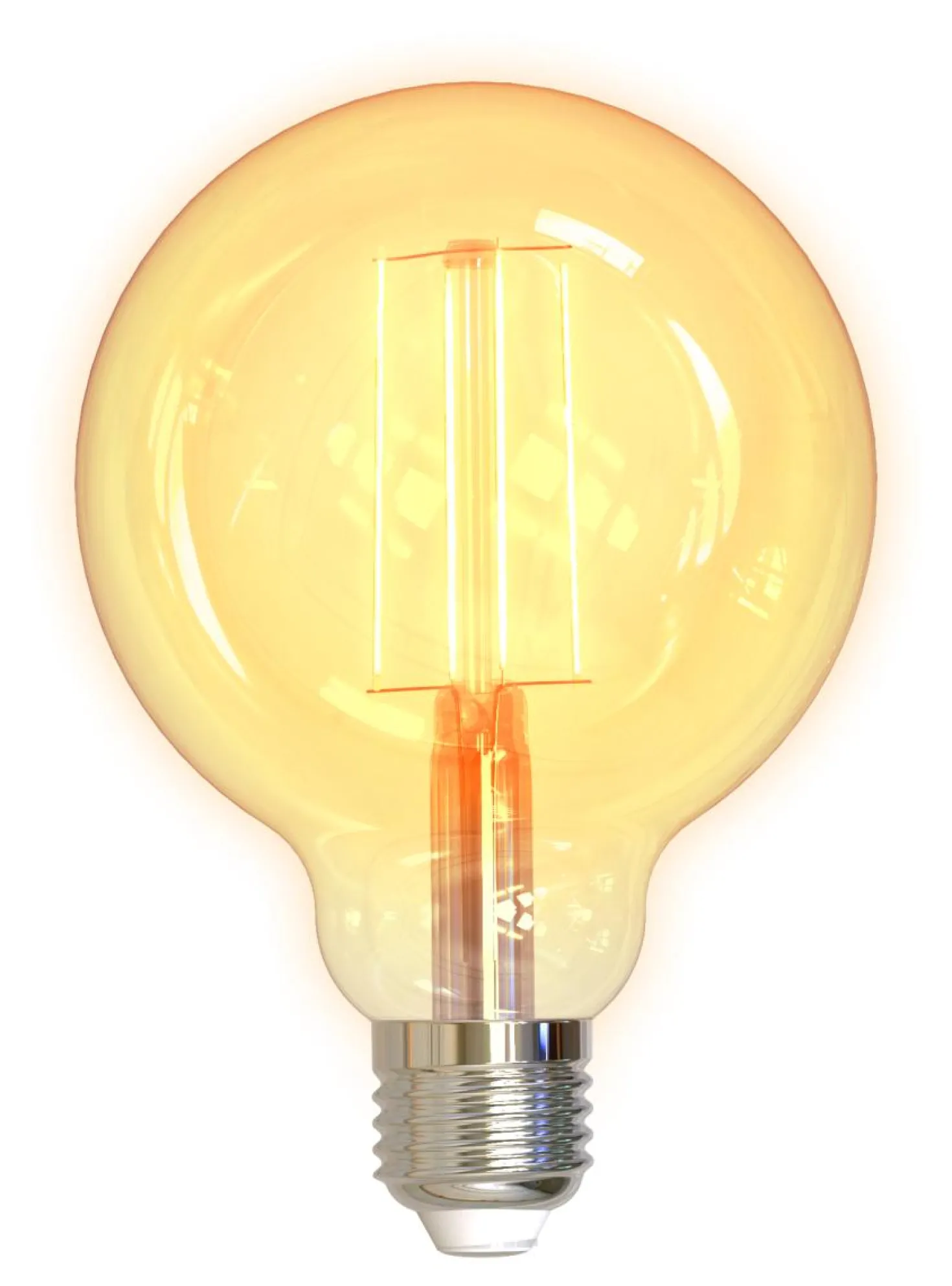Smart LED-lampa Deltaco SMART HOME Filament E27, WiFi, 470lm, dimbar