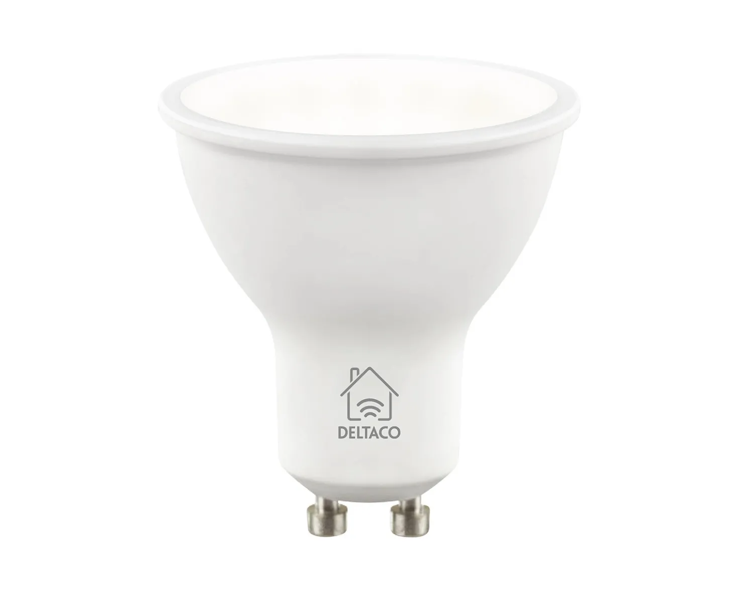 Smart LED-lampa Deltaco SMART HOME GU10 CCT, 4,5W, 2700-6500K