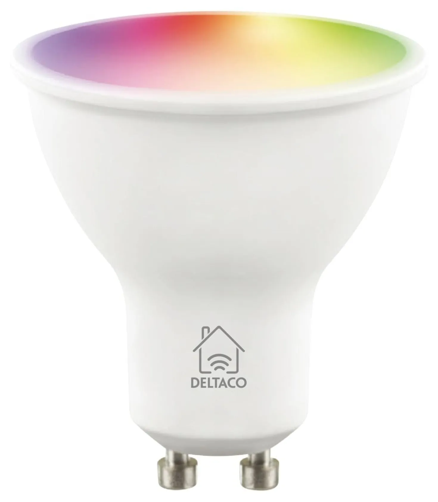 Smart LED-lampa Deltaco Smart Home GU10 RGB, 5W, WiFi