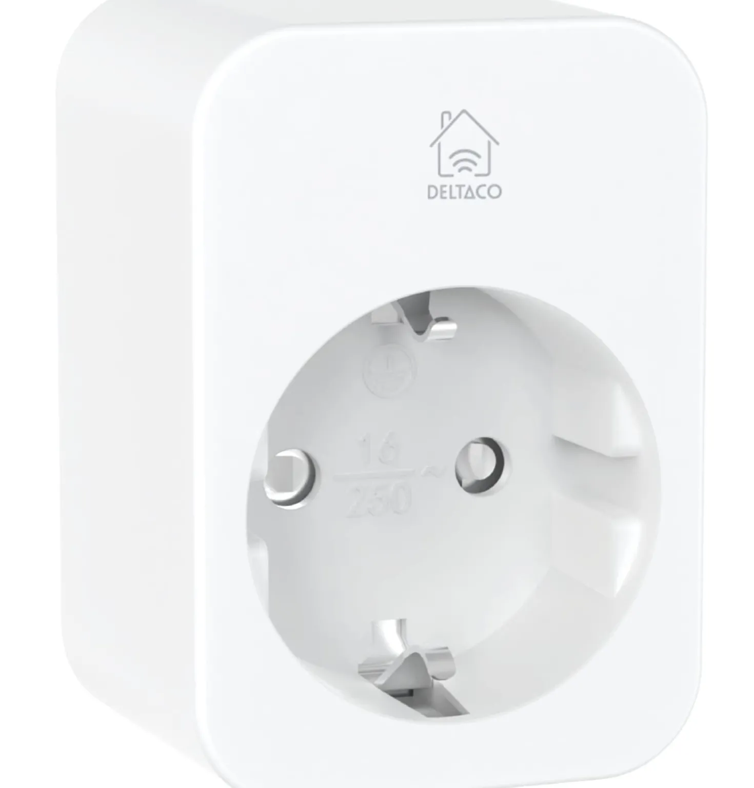 Smart Plugg Deltaco SMART HOME Energiövervakning, 16A