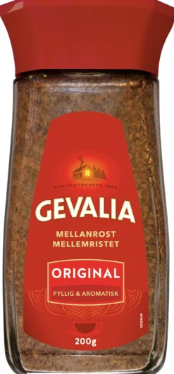 Snabbkaffe Gevalia Frystorkat Instant, 100% Arabica, 200 g