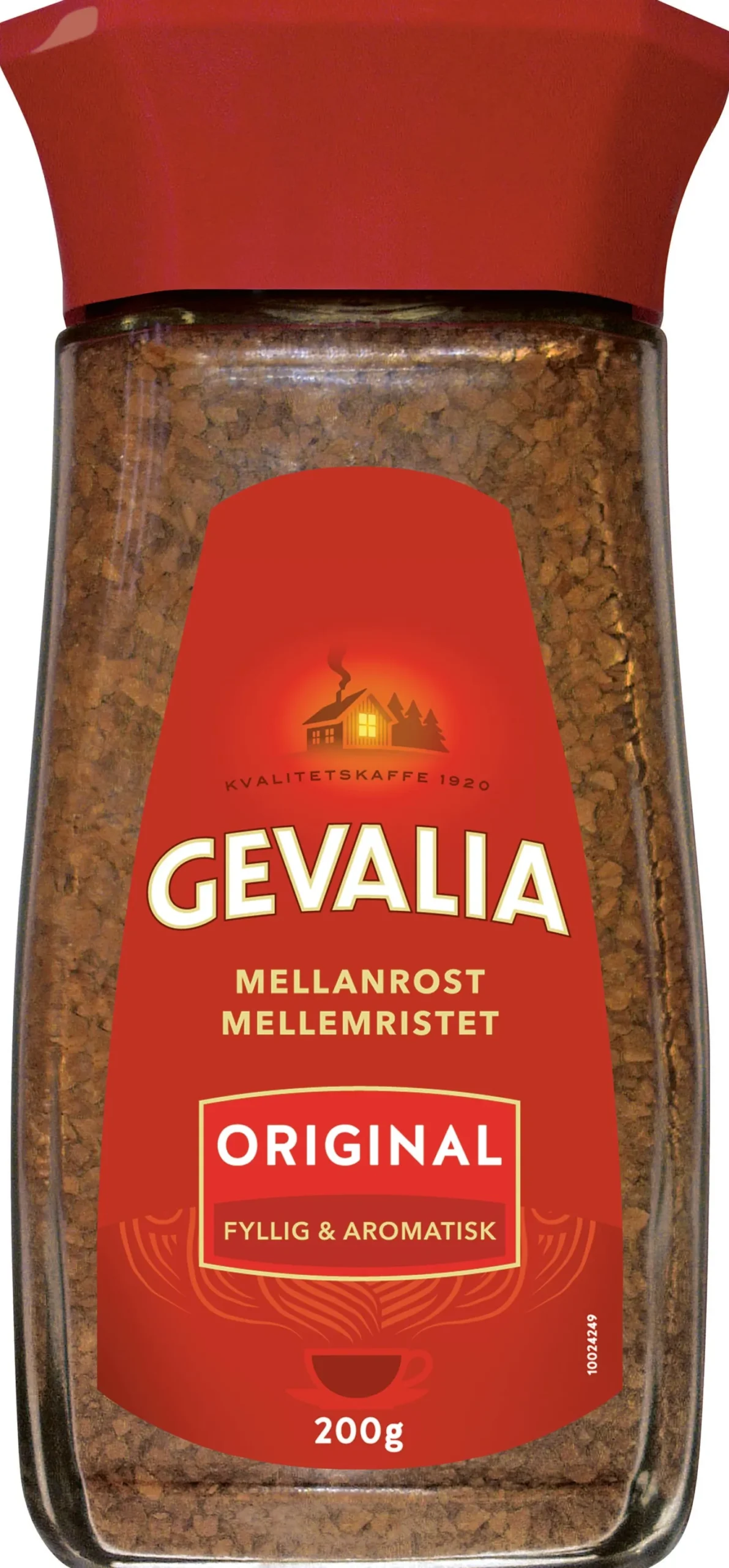 Snabbkaffe Gevalia Frystorkat Instant, 100% Arabica, 200 g