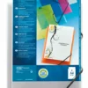 Snoddmapp Elba Polyvision A4, transparent, tre klaffar