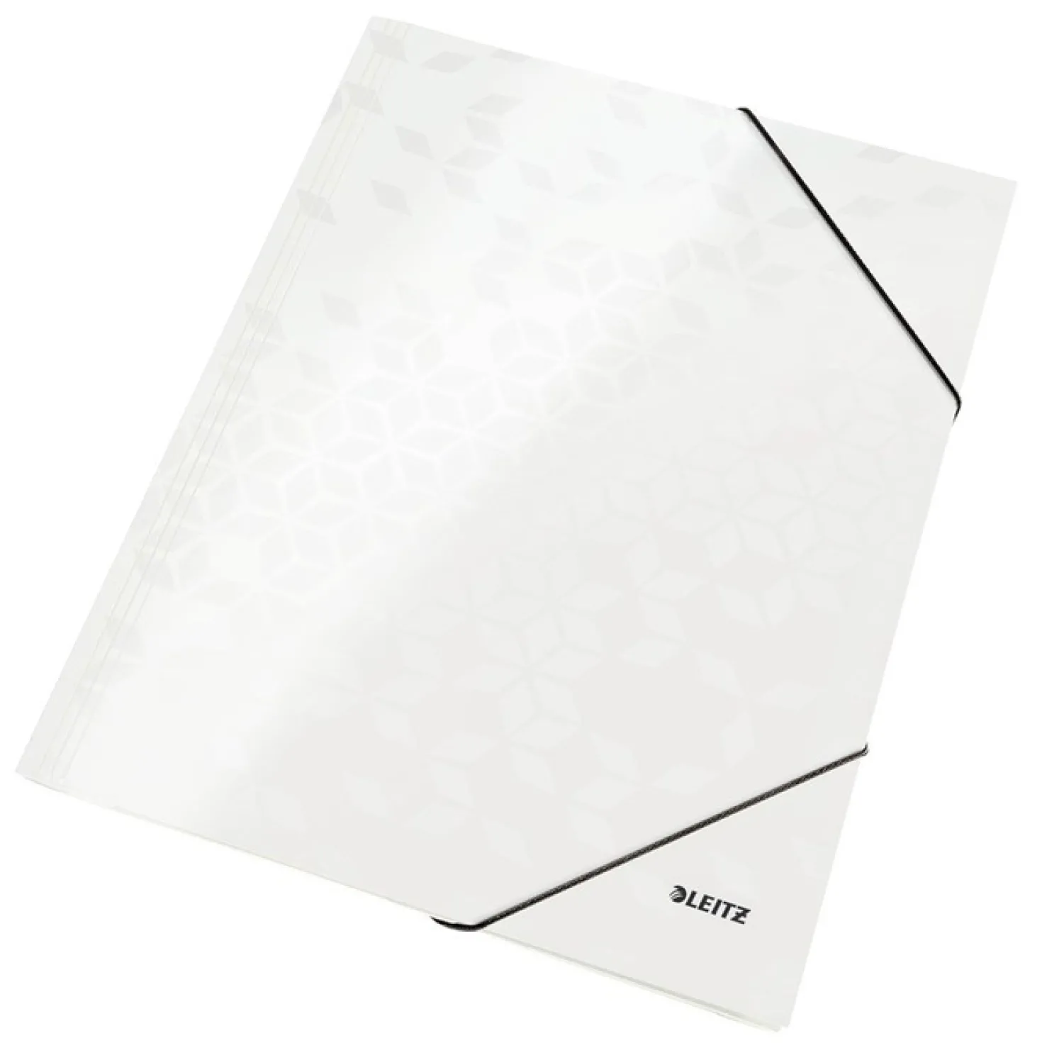 Snoddmapp Leitz Wow 3-klaff A4, pärlvit