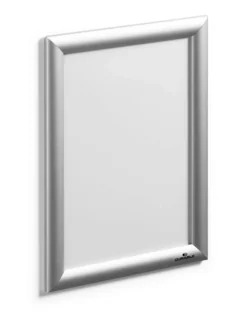 Snäppram Durable Aluminium A4, silver, 25 mm profil