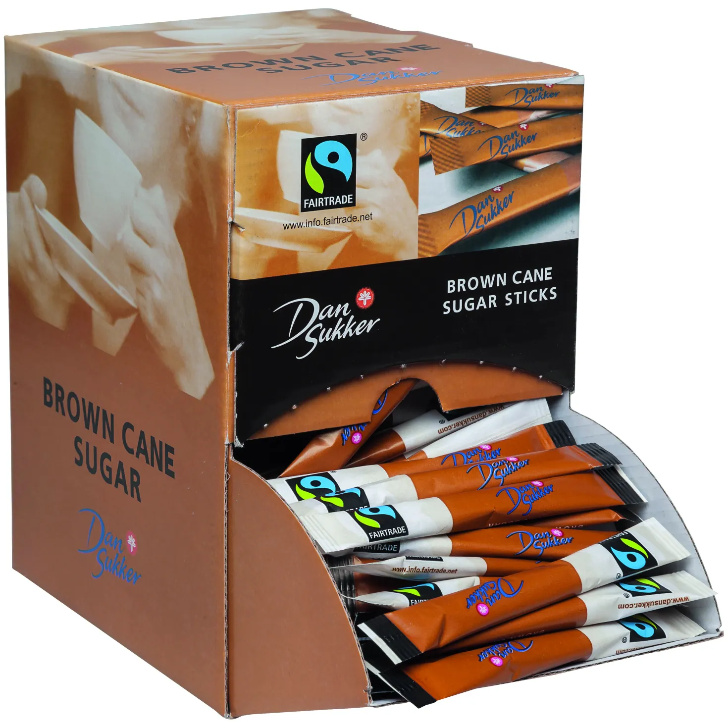 Sockersticks Dan Sukker Rörsocker, 0,9 kg