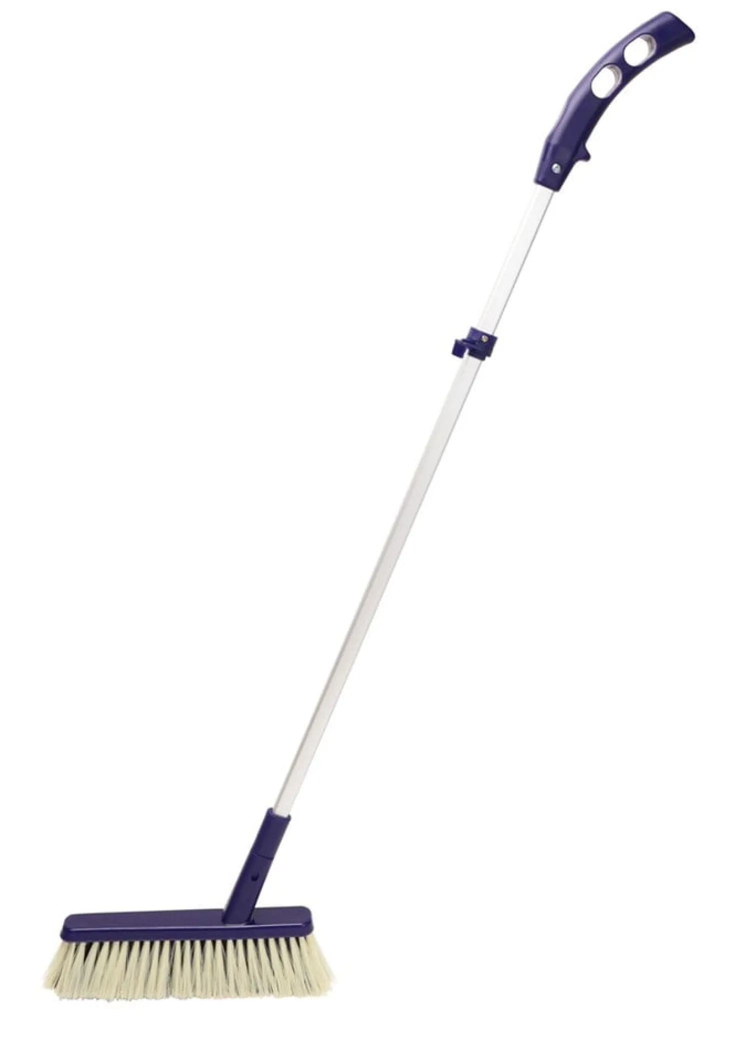 Sopborste Hygienteknik Max Klick, naturfiber, blå