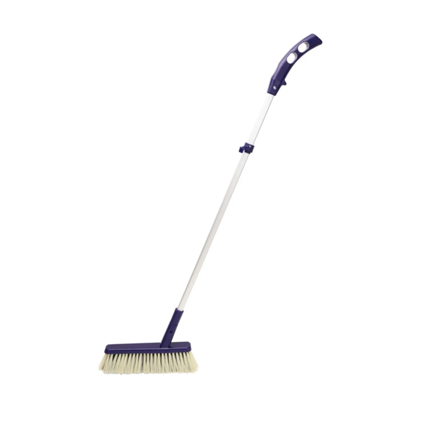 Sopborste Hygienteknik Max Klick, naturfiber, blå