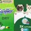 Sopduk Swiffer Dry Pet Refill, husdjursallergener, 24 st/fp
