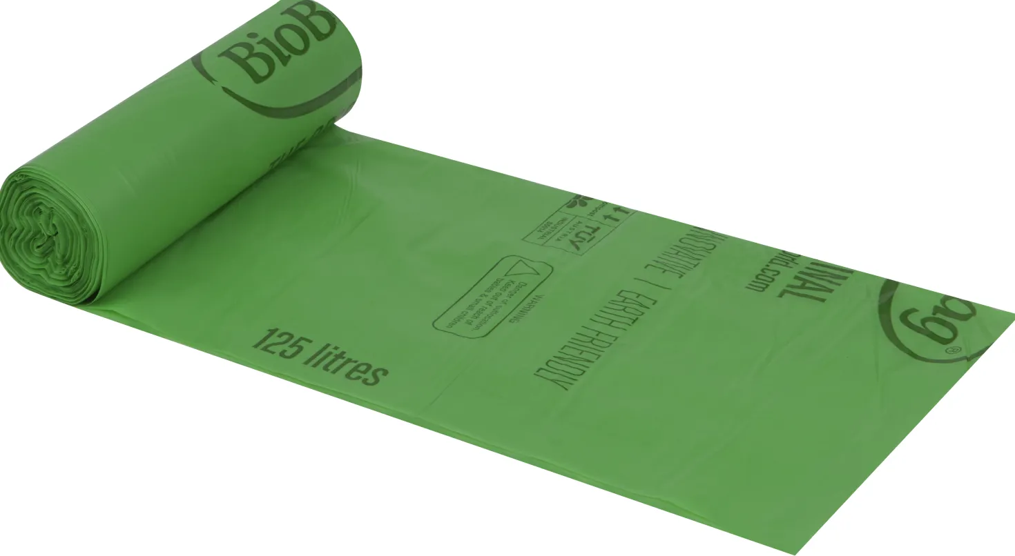 Sopsäck BioBag Extra Stark Biologiskt nedbrytbar, 125L