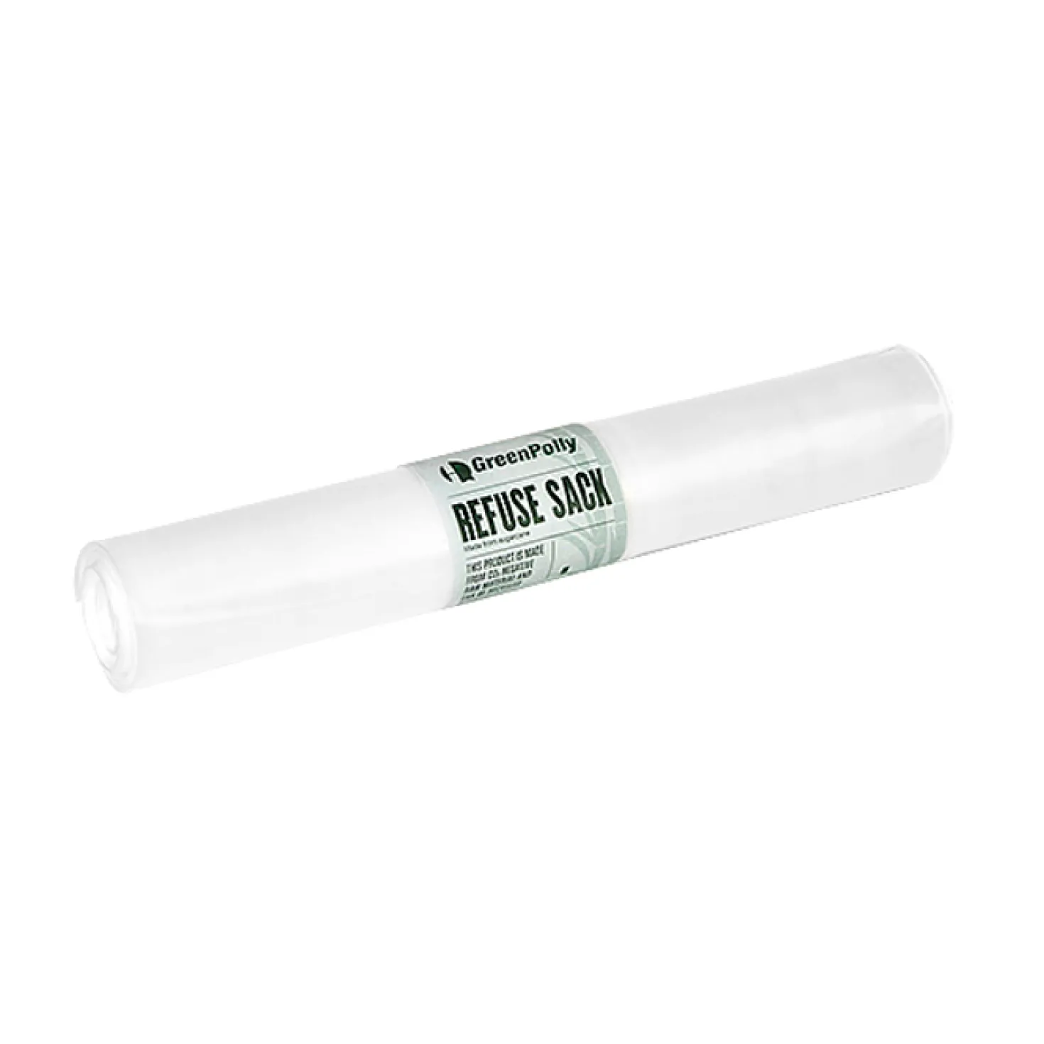 Sopsäck BioBag GreenPolly Transparent, 240L, 45 mikron