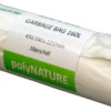 Sopsäck Polynature Komposterbar, 160 liter, vit, 10 st