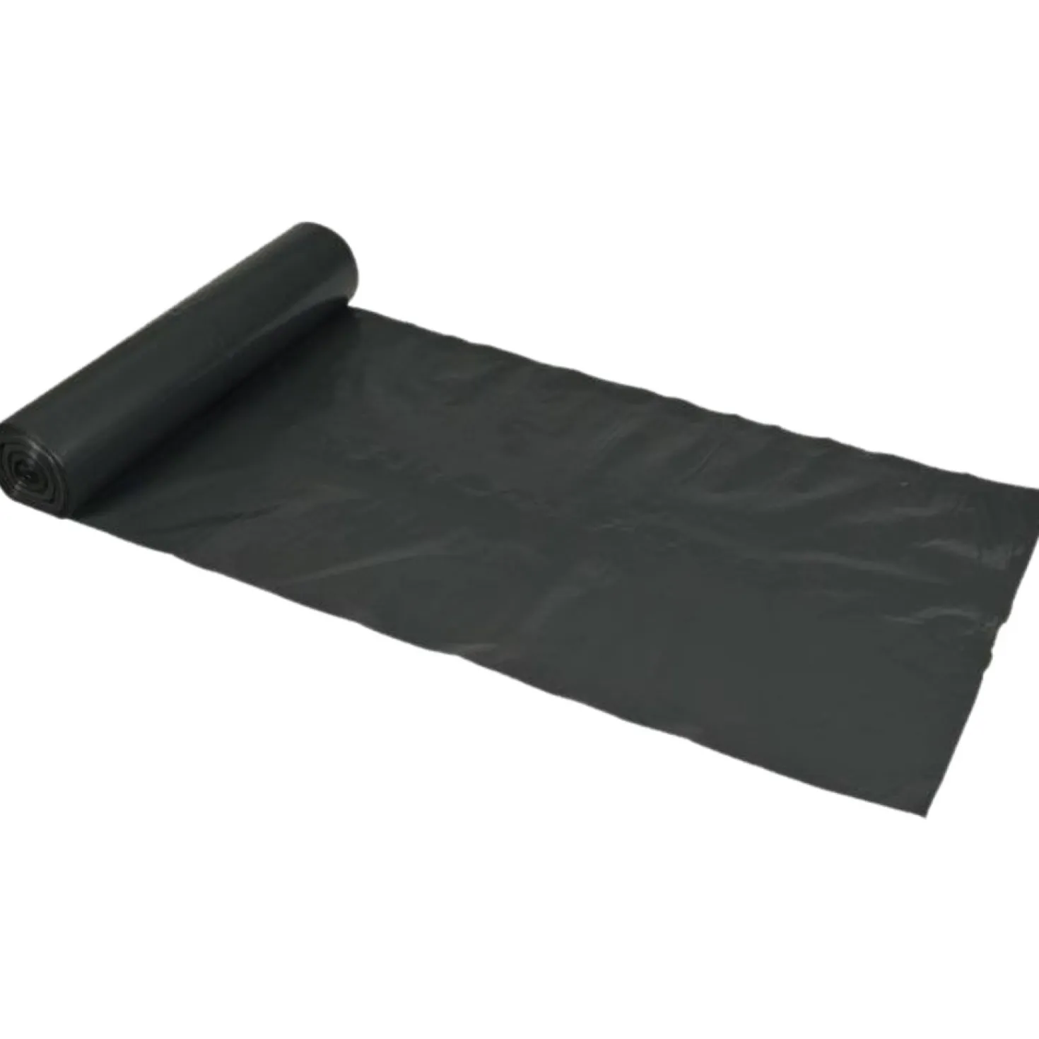 Sopsäck Polynova LDPE Svart, 125L, 0,04mm per rulle