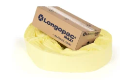 Sopsäcksslang Longopac Maxi, gul, 110m