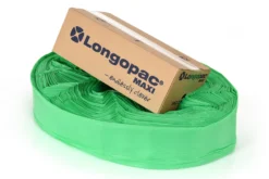 Sopsäcksslang Longopac Maxi, grön, 110 meter