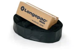 Sopsäcksslang Longopac Midi, svart, 85 meter
