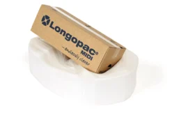 Sopsäcksslang Longopac Midi Återvunnen, transparent, 85 m