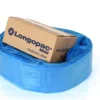 Sopsäcksslang Longopac Mini, blå, 60 meter, clips ingår
