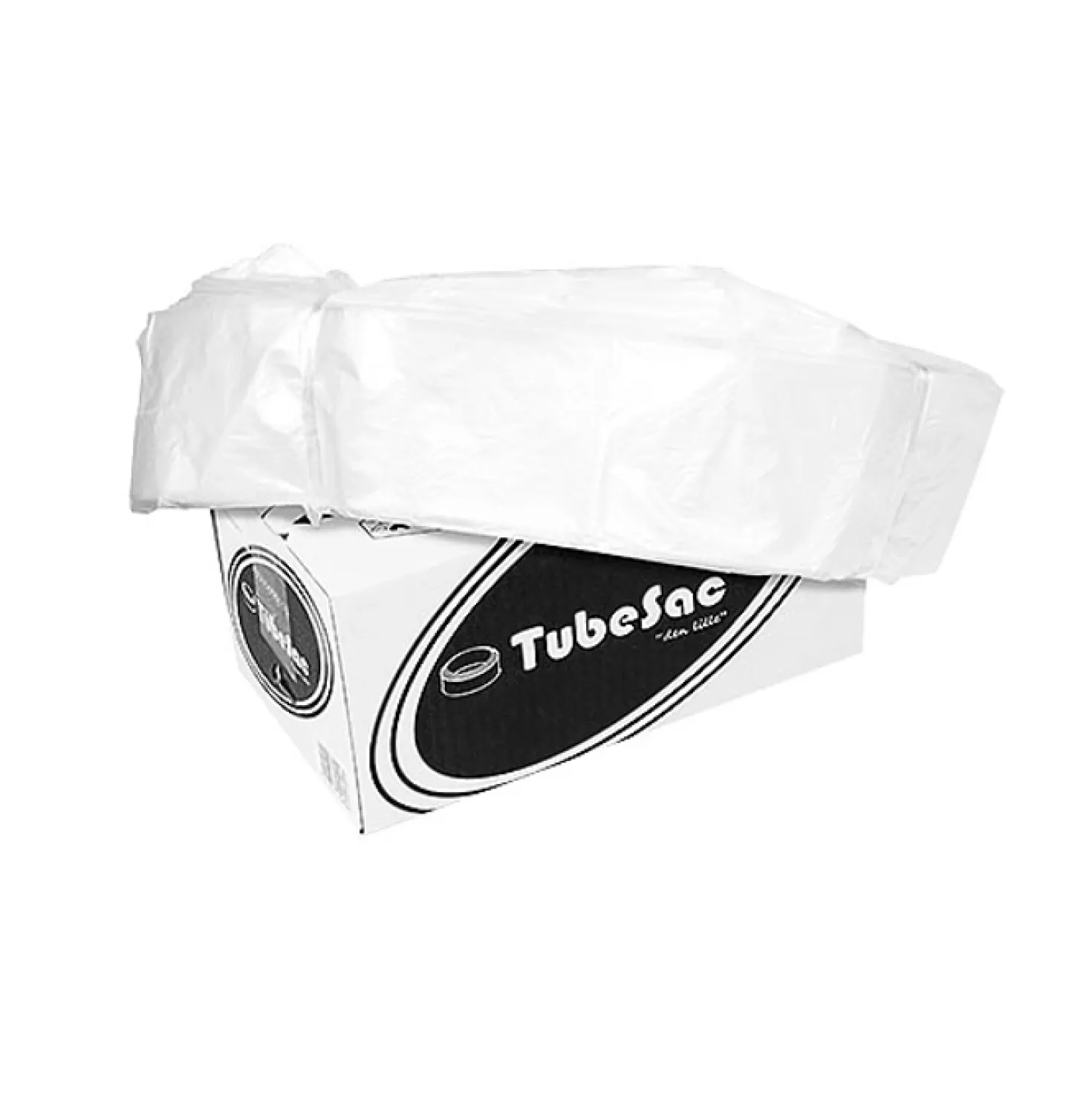 Sopsäcksslang TubeSac Den lille, svart, 55 m