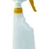 Sprayflaska Hygienteknik, gul, 600 ml, justerbart munstycke