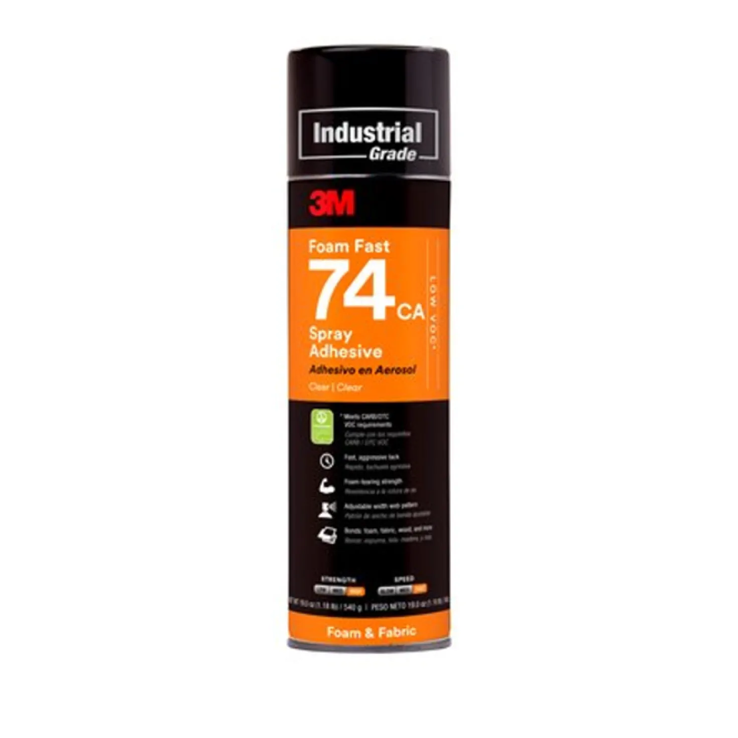 Spraylim 3M Foam Fast 74, skum och textil, 500 ml