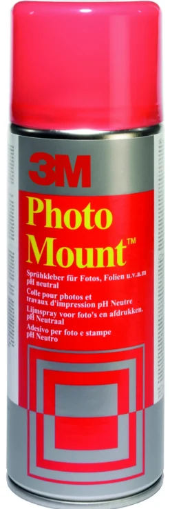 Spraylim 3M Scotch PhotoMount 7024, permanent, UV-beständigt, 400 ml