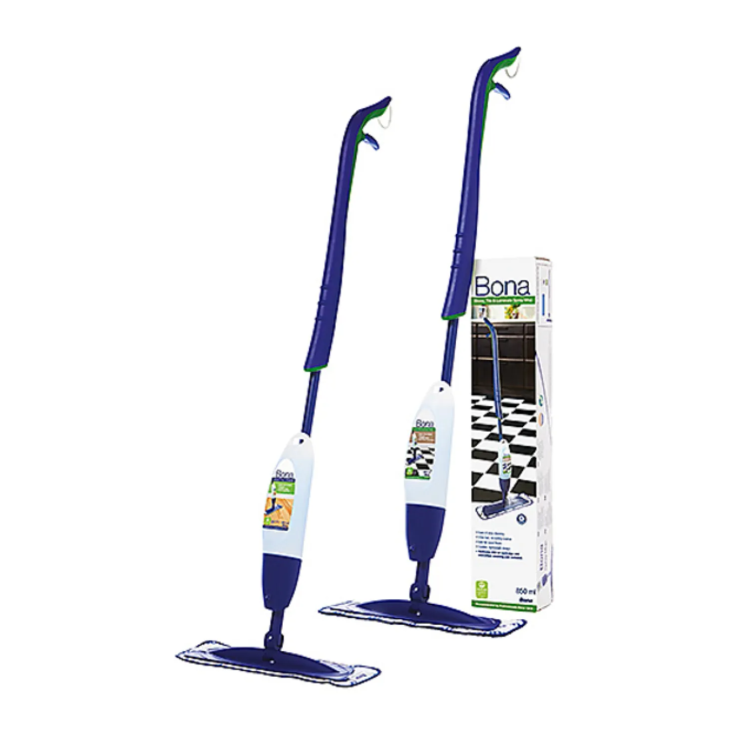 Spraymopp Bona Spray Mop för trägolv, mikrofiberdyna