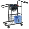 Städvagn Hygienteknik Softline Minisvabb, 2x6L hinkar