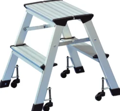 Stegpall Wedo Mobile, vikbar, aluminium, 150 kg, 44 cm