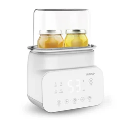 Sterilisator och flaskvärmare NENO Vita, 2 flaskor, 500W, nattljus