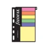 Stick-on-notes Filofax Pocket Refill, 5 färger, självhäftande