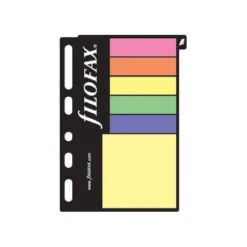 Stick-on-notes Filofax Pocket Refill, 5 färger, självhäftande