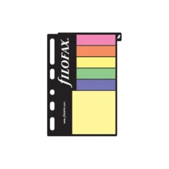 Stick-on-notes Filofax Pocket Refill, 5 färger, självhäftande