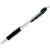Stiftpenna BNT 0,5mm, vit, gummigrepp, radertopp