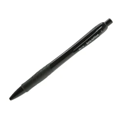 Stiftpenna BNT Office 0,7 mm, svart, gummerat grepp