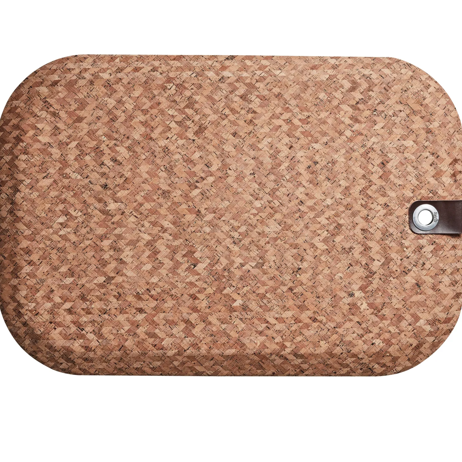 Ståmatta StandUp Cork, äkta kork, 77x53 cm, brun